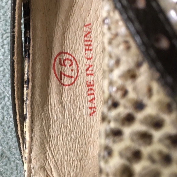 Women's Faryl Robin snakeskin-look slingback wedge - Picture 7 of 12